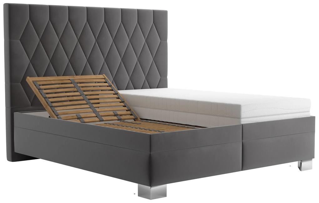 Manželská posteľ: simona 180x200 (bez matracov)