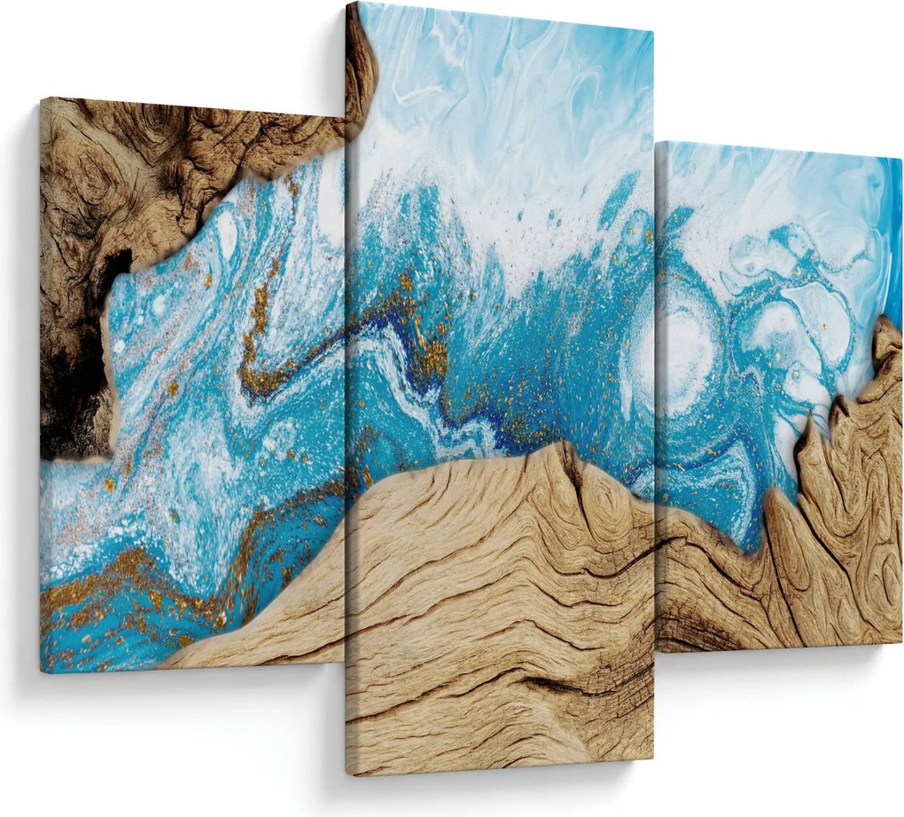 Obraz - Drevo (90x60 cm)