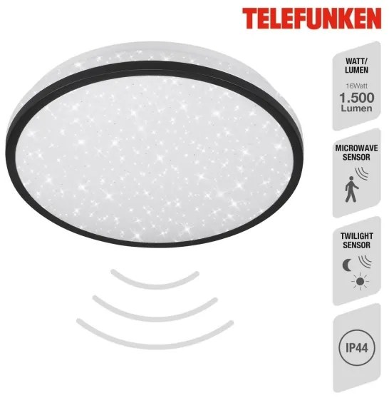 Telefunken 318305TF - LED Kúpeľňové stropné svietidlo LED/16W/230V pr. 28 cm