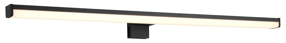 Matne čierne LED nástenné svietidlo (dĺžka 60 cm) Lino - Trio