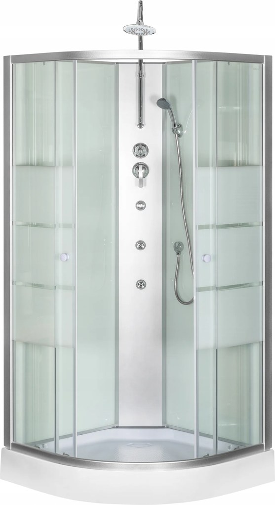 Novoterm Hydromasážny box NV-Drast 89x89