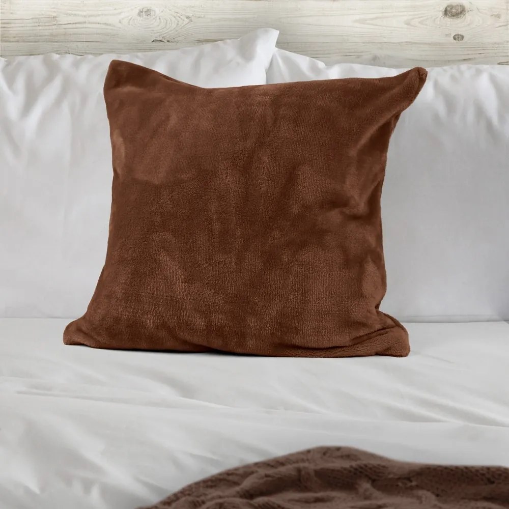 Polášek Poťah na vankúš z mikroplyšu - Medová | 70 x 90 cm