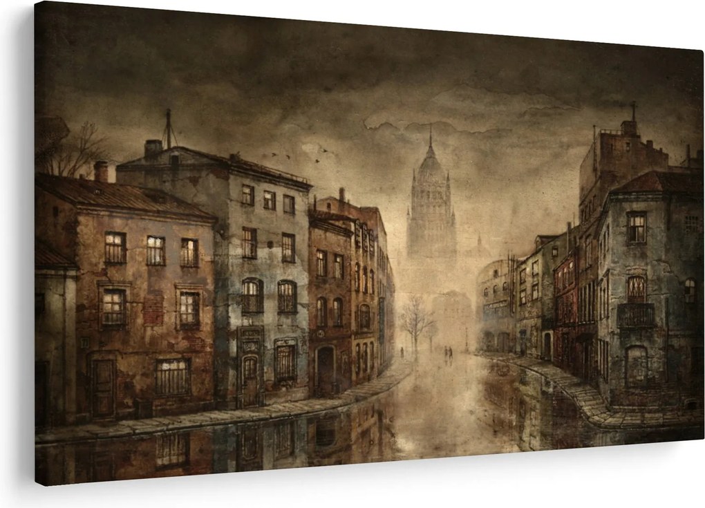 Obraz - Maľba mesta (90x60 cm)