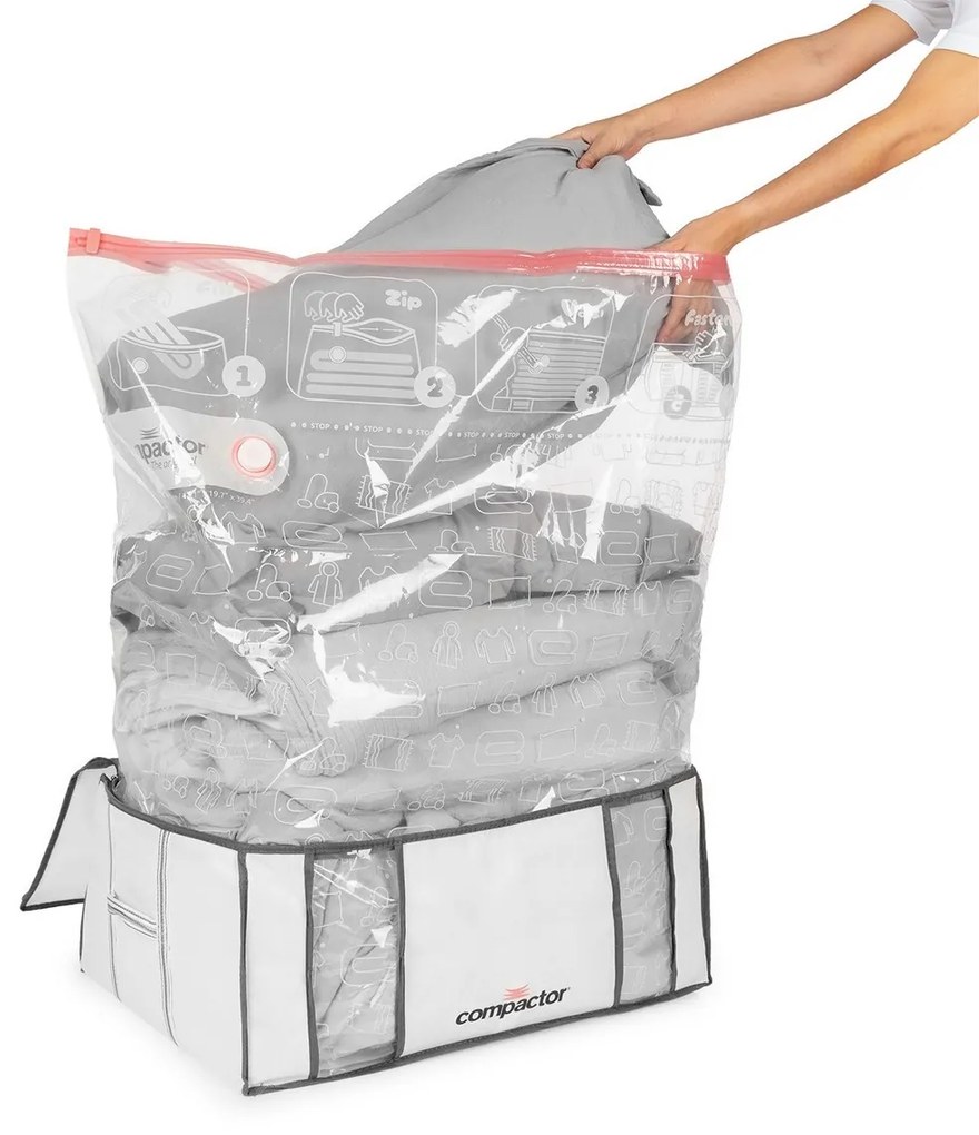 Compactor Úložný box s vákuovým vrecom XXL Life, XXL