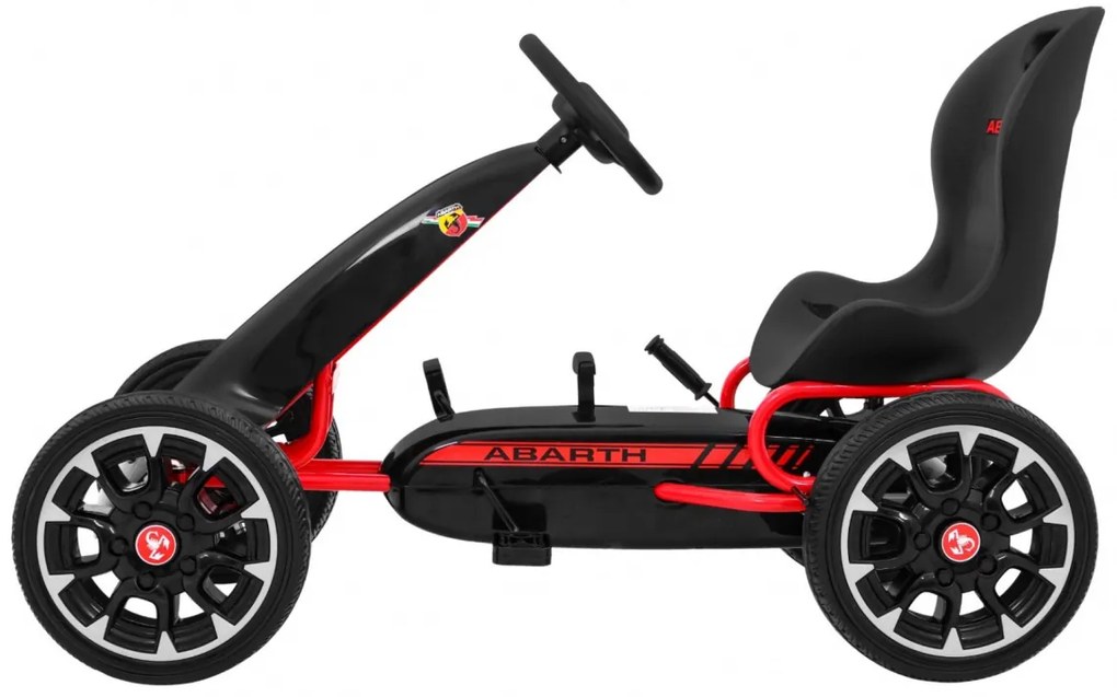 Motokára ABARTH PB9388A čierna