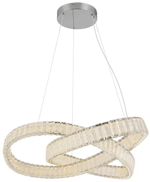 Globo 67162-110CCT - LED stmievateľný luster MUCKY 110W/230V pr. 78 cm + DO