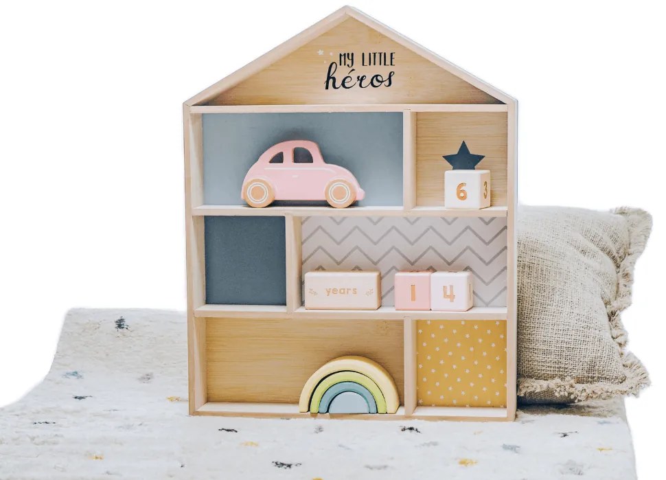 AKCIA Detská polička MY LITTLE HEROS II. akosť