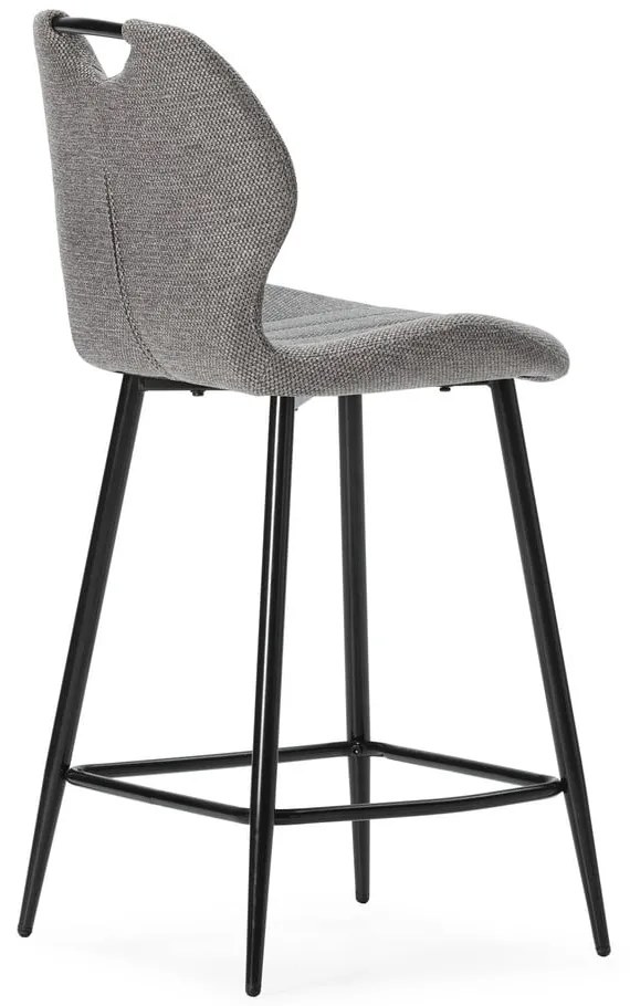 Sivé barové stoličky v súprave 2 ks (výška sedadla 65 cm) Muli – Marckeric