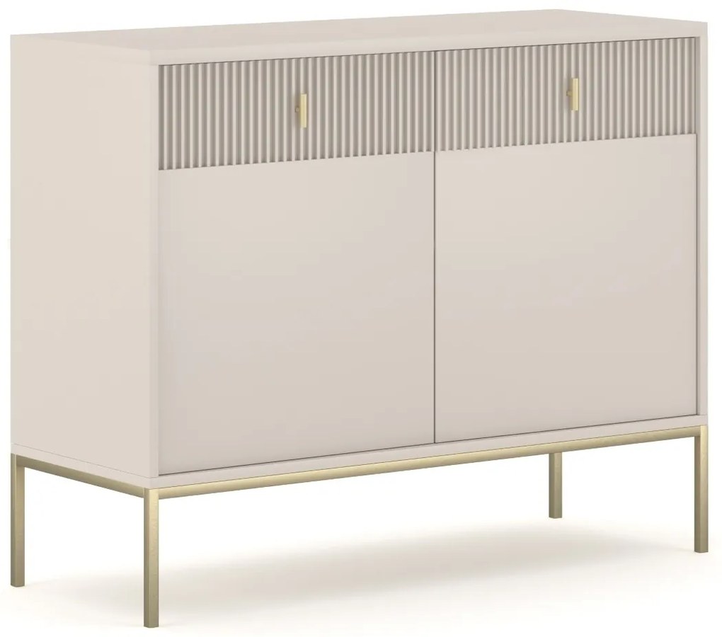 Komoda Maggiore 104,2 cm kašmír/zlatá