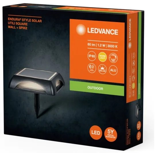 Ledvance - LED Solárna lampa ENDURA STYLE SOLAR LED/1,2W/3,7V IP65