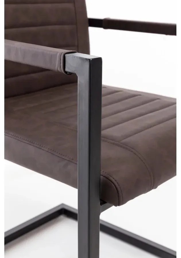 furniture-nabytek.cz - Masívna jedálenská zostava Bullwer 170x90x75 so 4 stoličkami Picton z akáciového dreva, hnedá a čierna