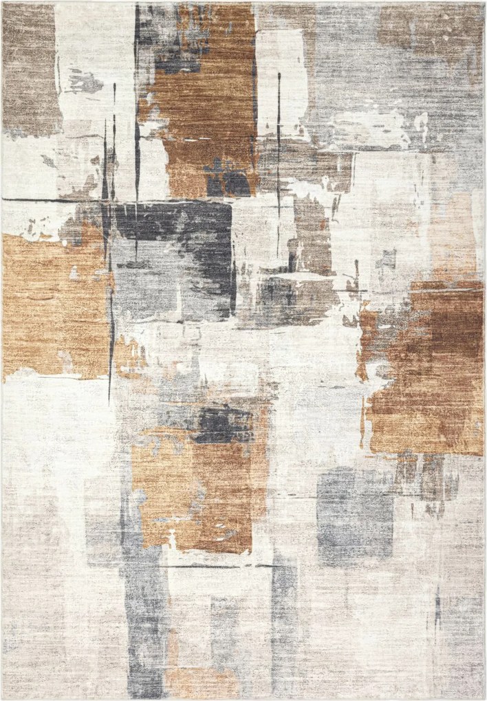 Obsession, Kusový koberec Posh 300 Terrakotta, 80x150, oranžová, chodba / predsieň