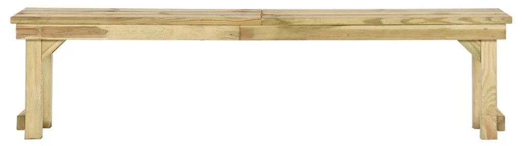 vidaXL Záhradná lavička 180 cm impregnovaná borovica