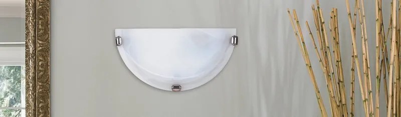 Rabalux ALABASTRO 3002 nástenné svietidlo 1x60W | E27 | IP20 - biely alabaster