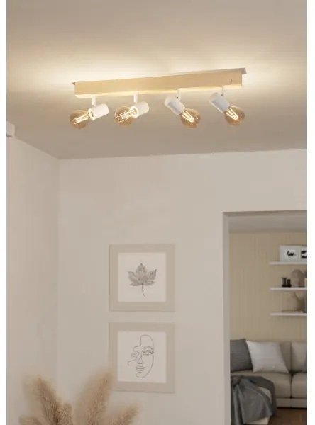 Eglo 99485 - Bodové svietidlo TOWNSHEND 4xE27/60W/230V