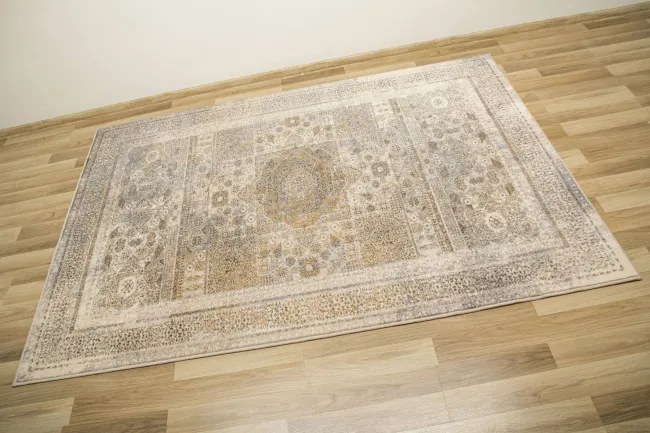 Koberec Dywilan Moon Mamluk Silver Ornament sivý