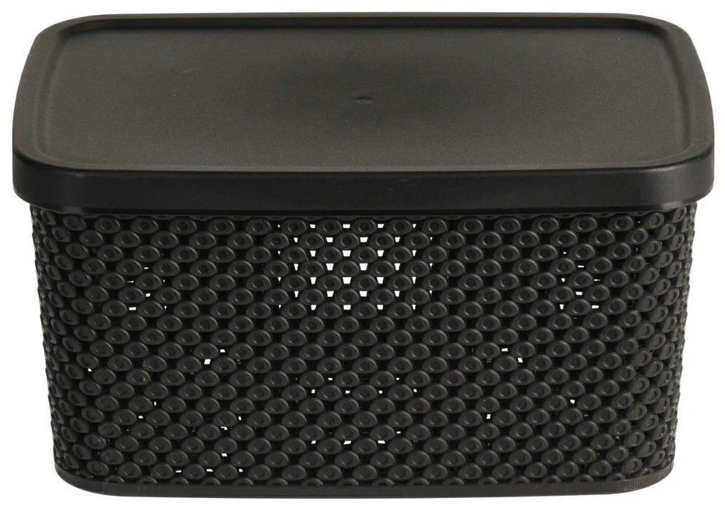 Úložný kôš Black2, 23x12x17 cm