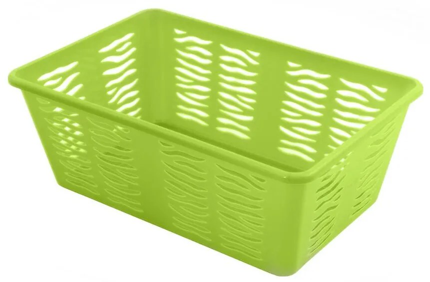 Košík Zebra zelený