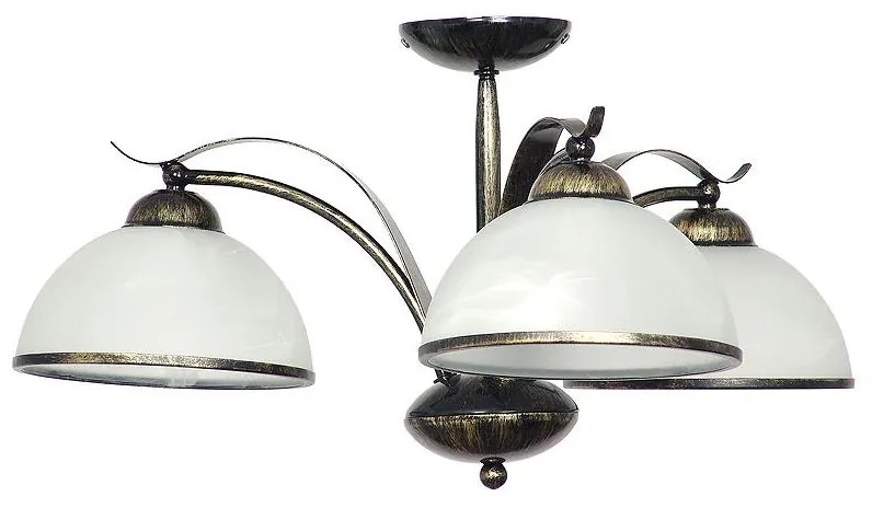 Prisadený luster KORFU 3xE27/60W/230V