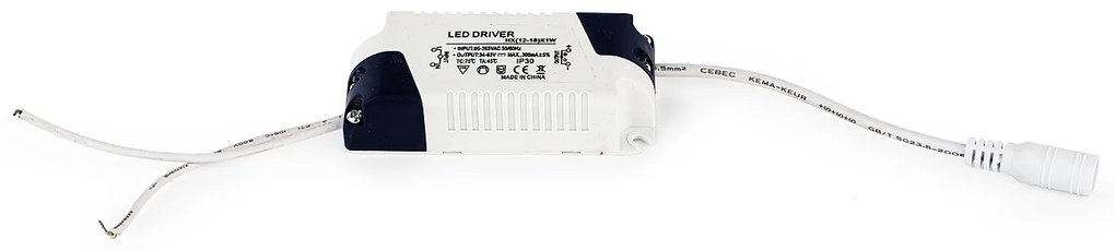 BERGE LED panel ŠTVERCOVÝ BRGD0098 300x300x20mm vstavaný - 24W - 230V - 1900Lm - studená