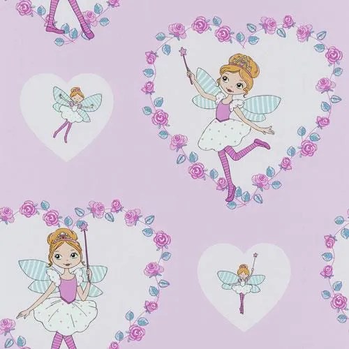 Papierové tapety, víly, Dieter Bohlen 4 Kidz 549310, P+S International, rozmer 10,05 m x 0,53 m