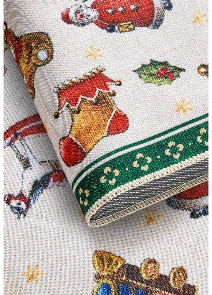 Zelený behúň s vianočným motívom 80x200 cm Green Christmas – Villeroy&amp;Boch