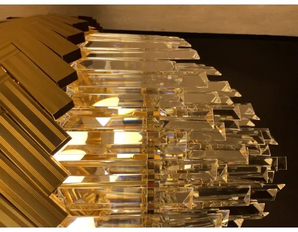 Zuma Line 23910/9 - Luster na reťazi LYON 9xE14/40W/230V zlatá