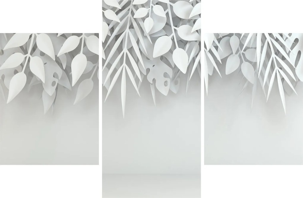 Obraz - Plastické listy (90x60 cm)