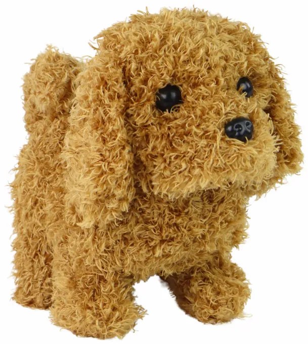 Lean Toys Interaktívna hračka – Hnedý pes Pudlík