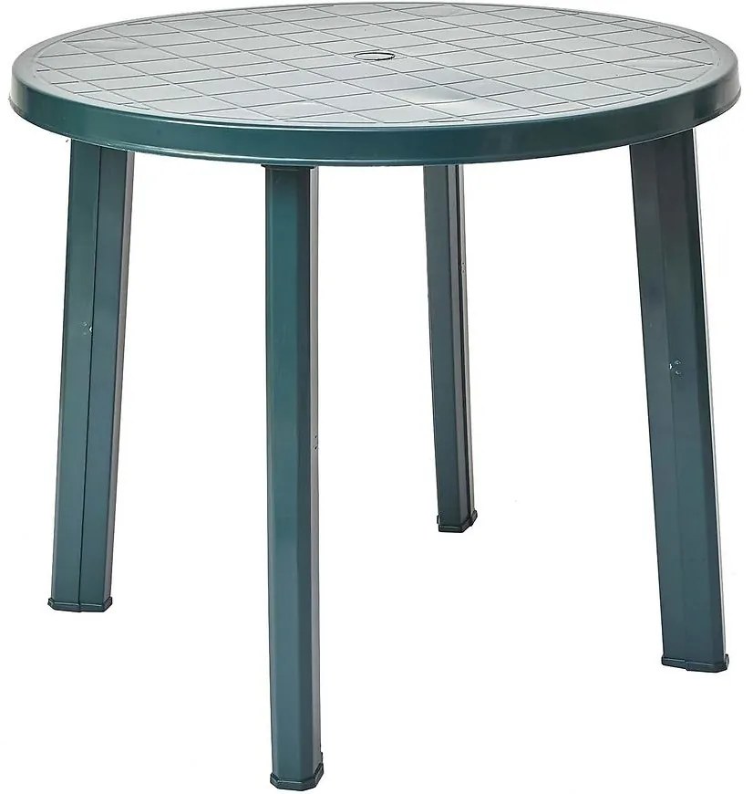 Stôl Tondo zelený