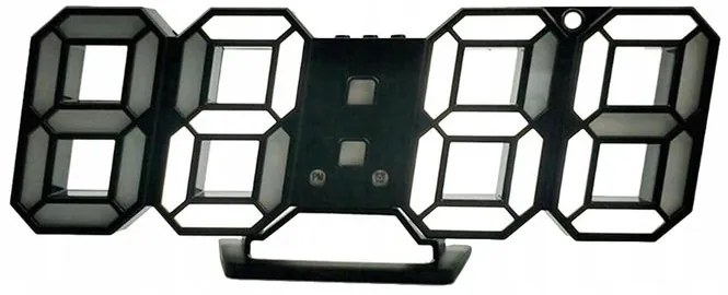 Verk 01458 Digitálne LED hodiny biele