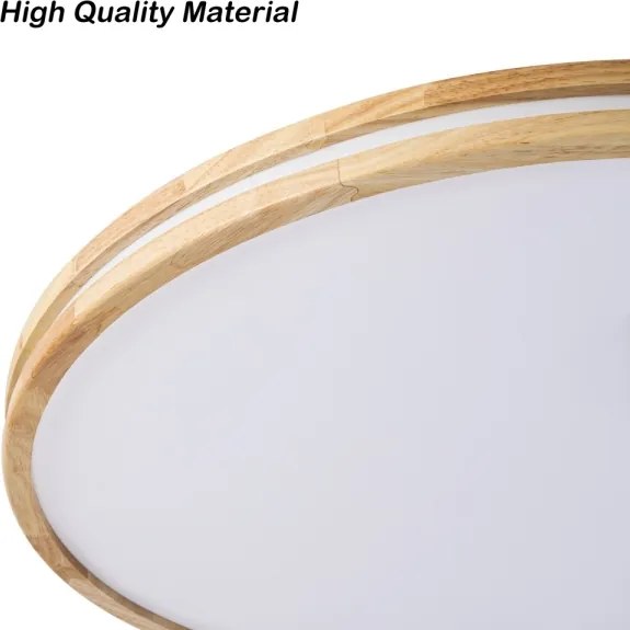 Brilagi - stlmiteľné LED svietidlo MOLINA 128W/230V 3000-6000K, dub, priemer 100 cm +DO