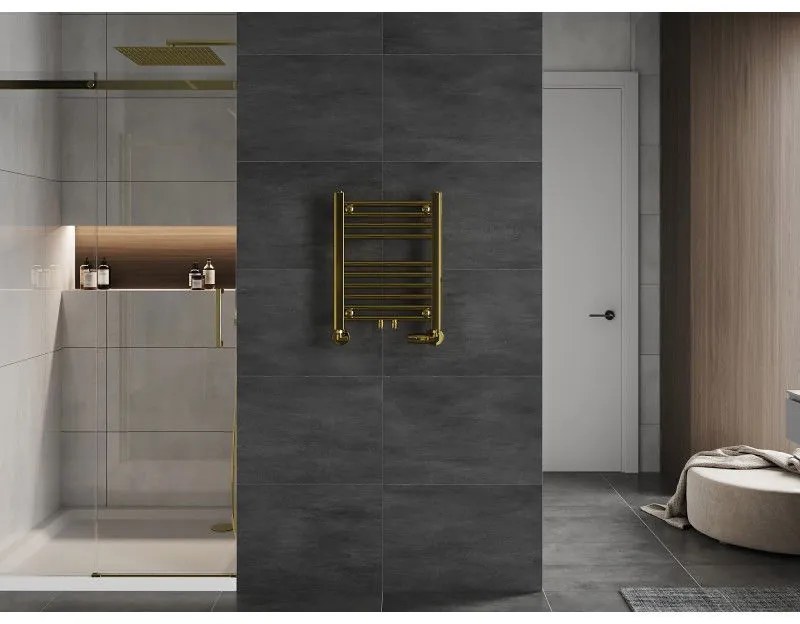 Mexen Mars, vykurovacie teleso 500x400 mm, 140 W, zlatá lesklá, W110-0500-400-00-50