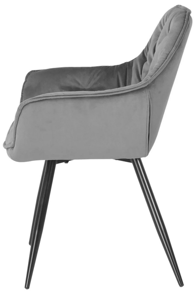 DIZAJNOVÁ STOLIČKA DIANE ZAMAT SIVÁ