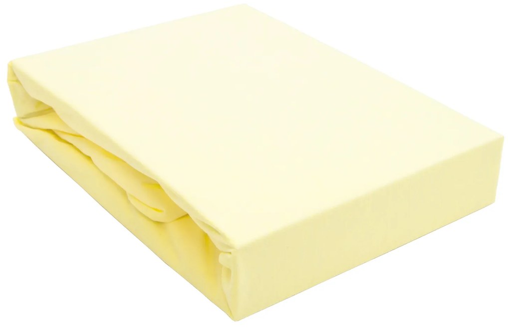 NEPRIEPUSTNÉ JERSEY PRESTIERADLO SG 019 160X200 CM KRÉMOVÁ