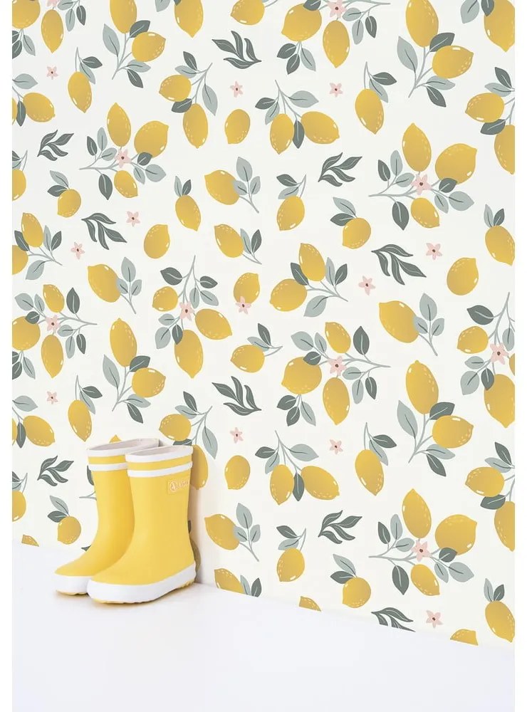 Detská tapeta 10 m x 50 cm Lemons – Lilipinso
