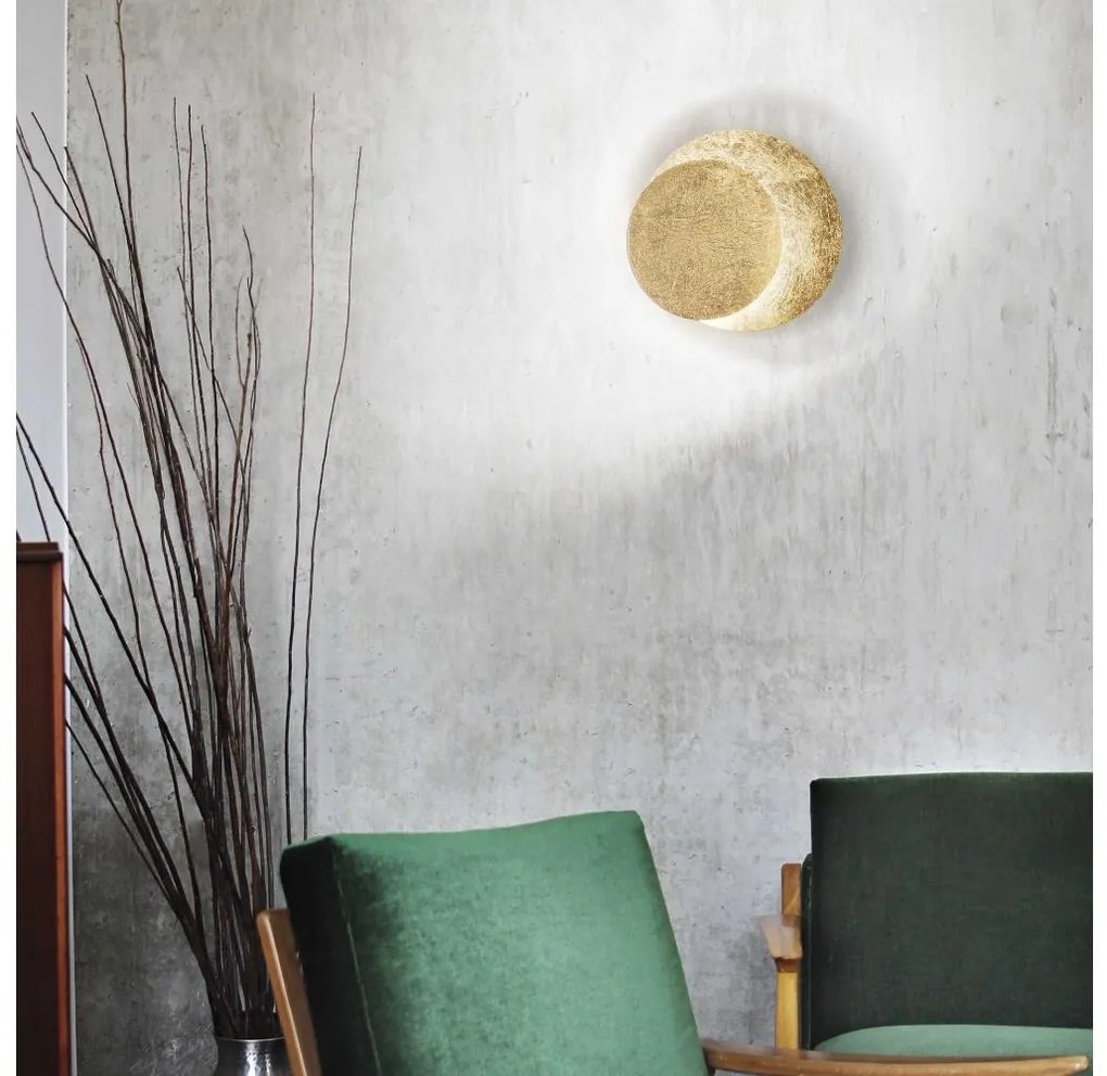 Ideal Lux - LED Nástenné svietidlo TICK LED/7,5W/230V zlatá