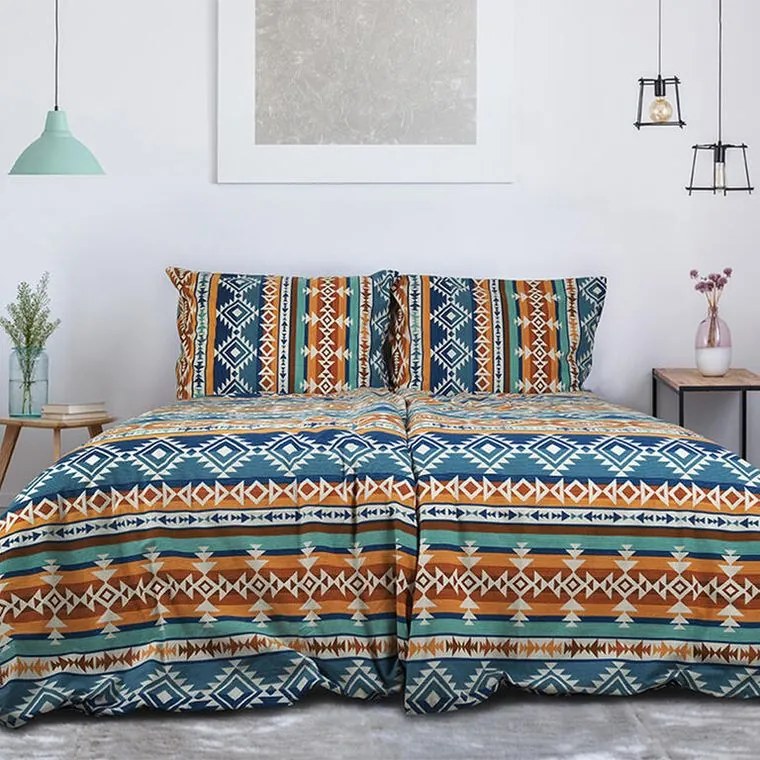 Flanelové posteľné obliečky AZTEC SPIRIT