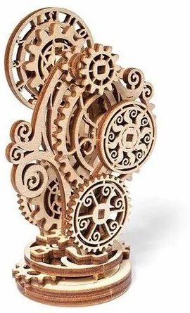 Ugears 3D drevené mechanické puzzle Steampunkové hodiny