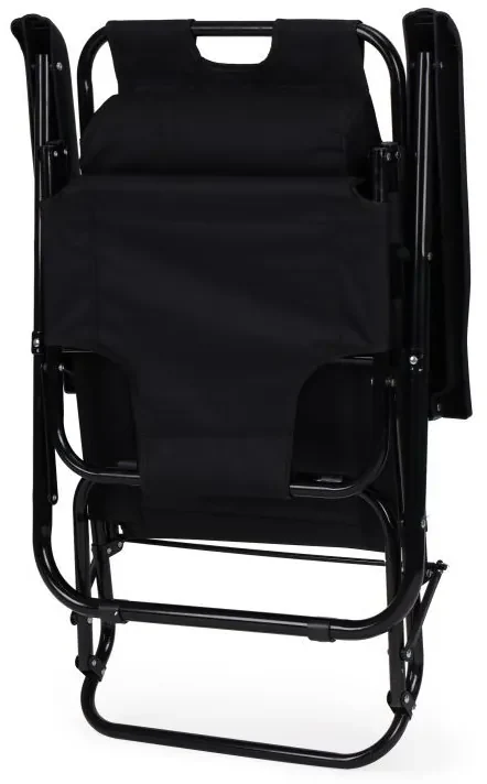 Nastaviteľné záhradné lehátko s vankúšom – 150 kg