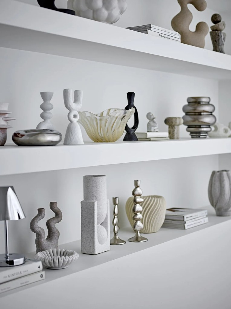 Bloomingville Kameninová dekoratívna misa Shine 18 cm