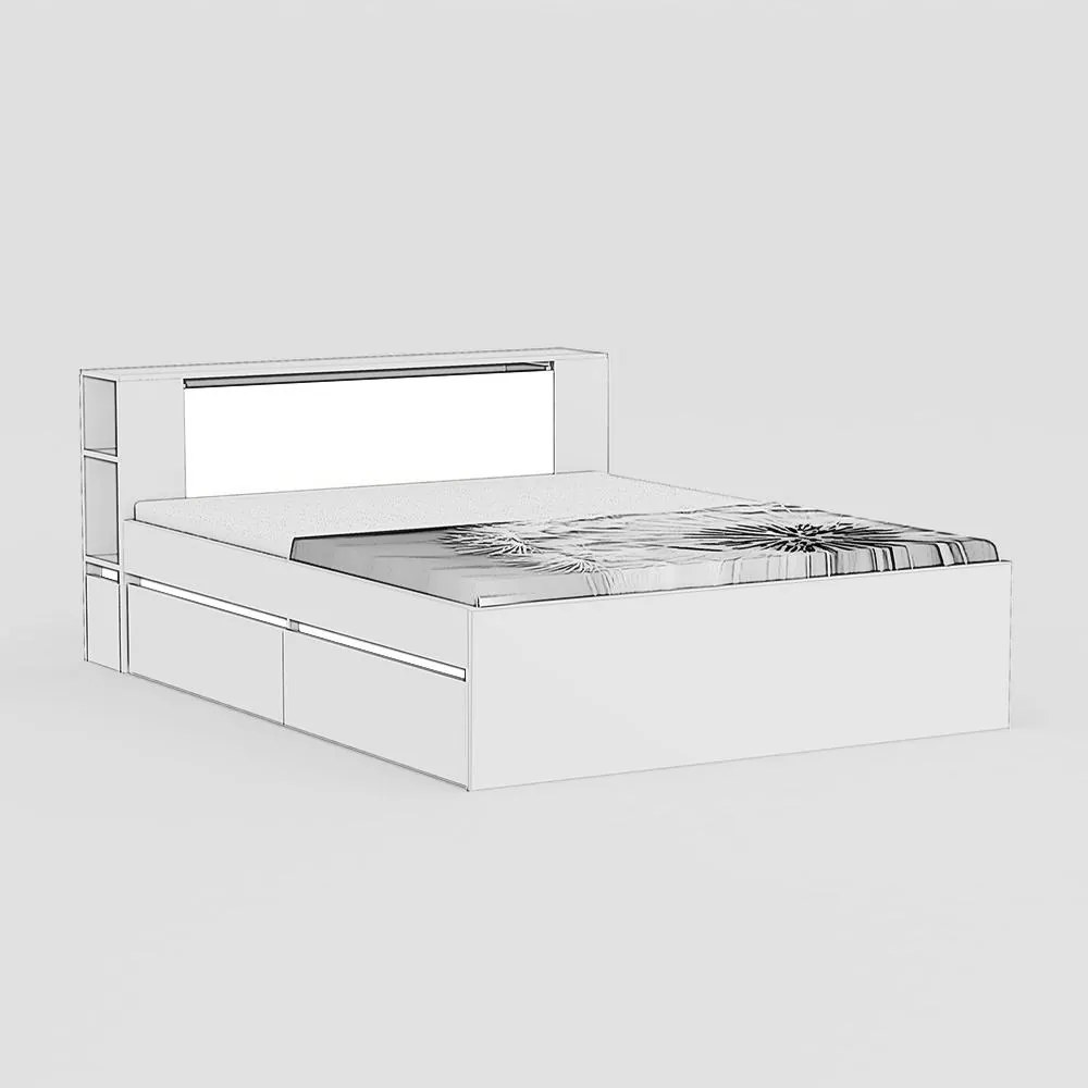 BTC AMY 31/160 ČELO+BOČNÉ LIŠTY Varianta: ICE BLUE