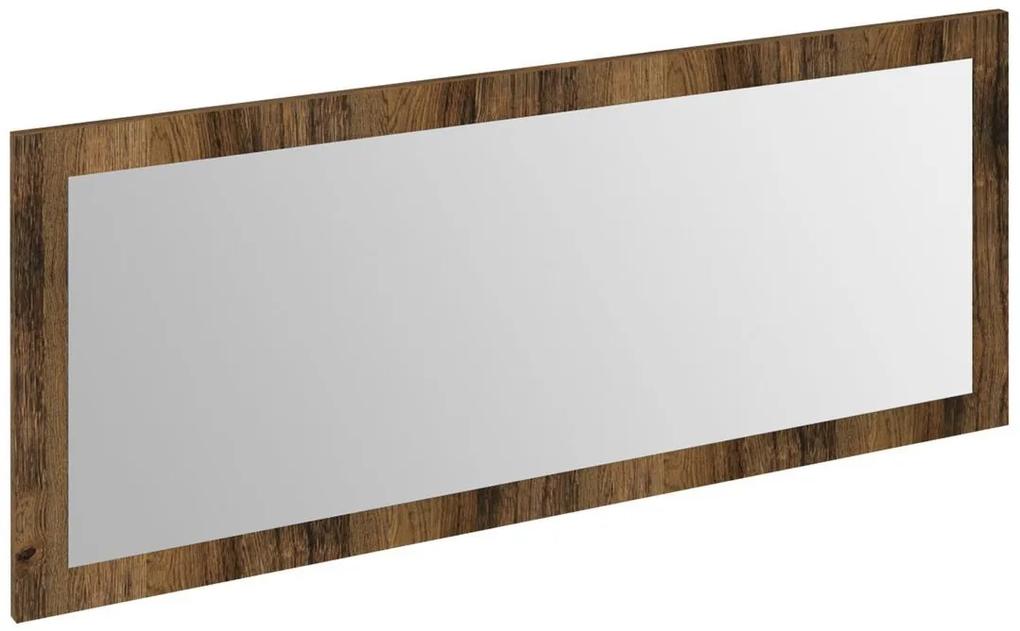 Sapho, TREOS zrkadlo v ráme 1100x500x28mm, dub Collingwood (TS103), TS100-1919
