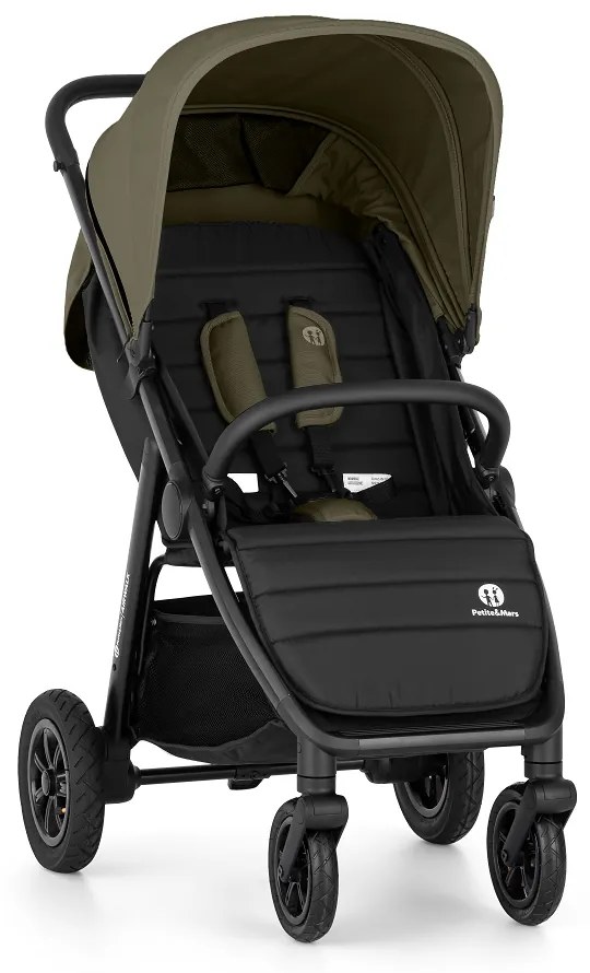 PETITE&MARS Kočík športový Airwalk2 Mature Olive