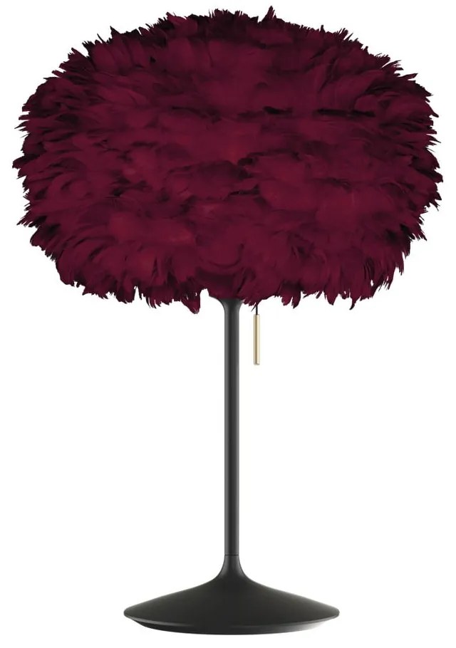 Vínovočervené tienidlo ø 45 cm Eos medium – UMAGE