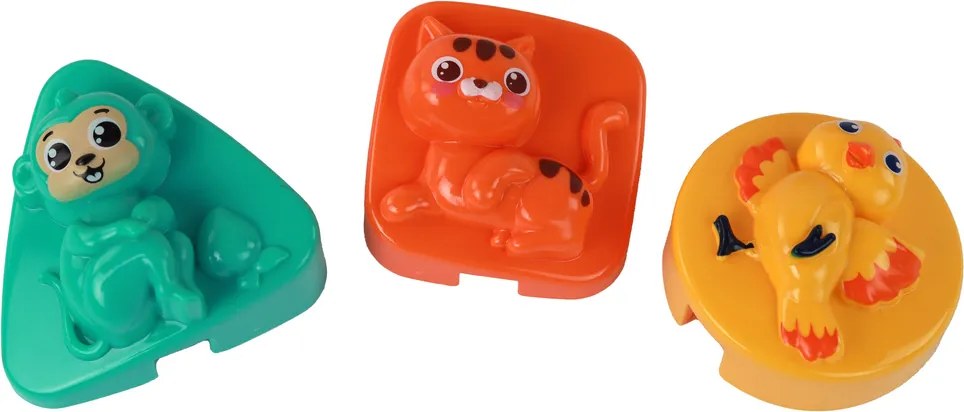 LEAN Toys Klavírny koncert Set Lesné zvieratá Vzdelávací panel