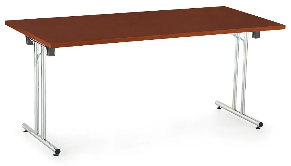 Skladací stôl Impress 160 x 80 cm, tmavý orech