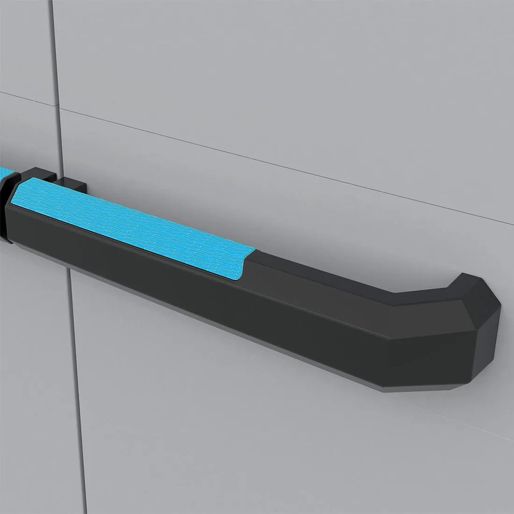 Plastová skriňa LINEAR, 3 police, 173x68x39 cm