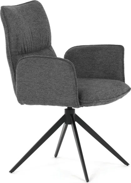 Jedálenská stolička sivá DCH-D1328 GREY2