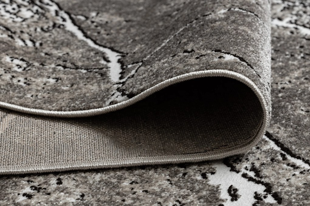 Moderný koberec MATEO 8036/944 Mramor, sivo - béžový